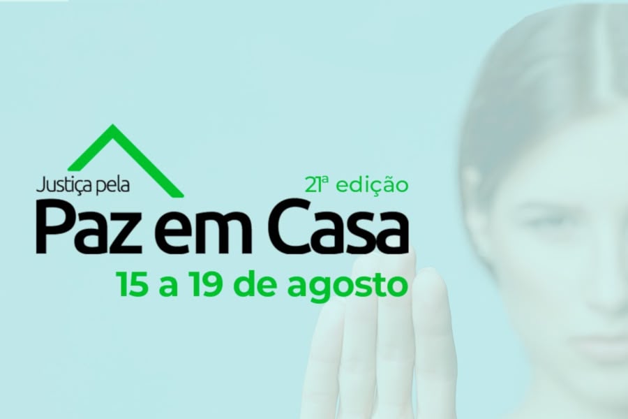 Agosto Lilás: Mutirão de audiências, campanha sinal vermelho e palestras mobilizam sociedade contra violência doméstica